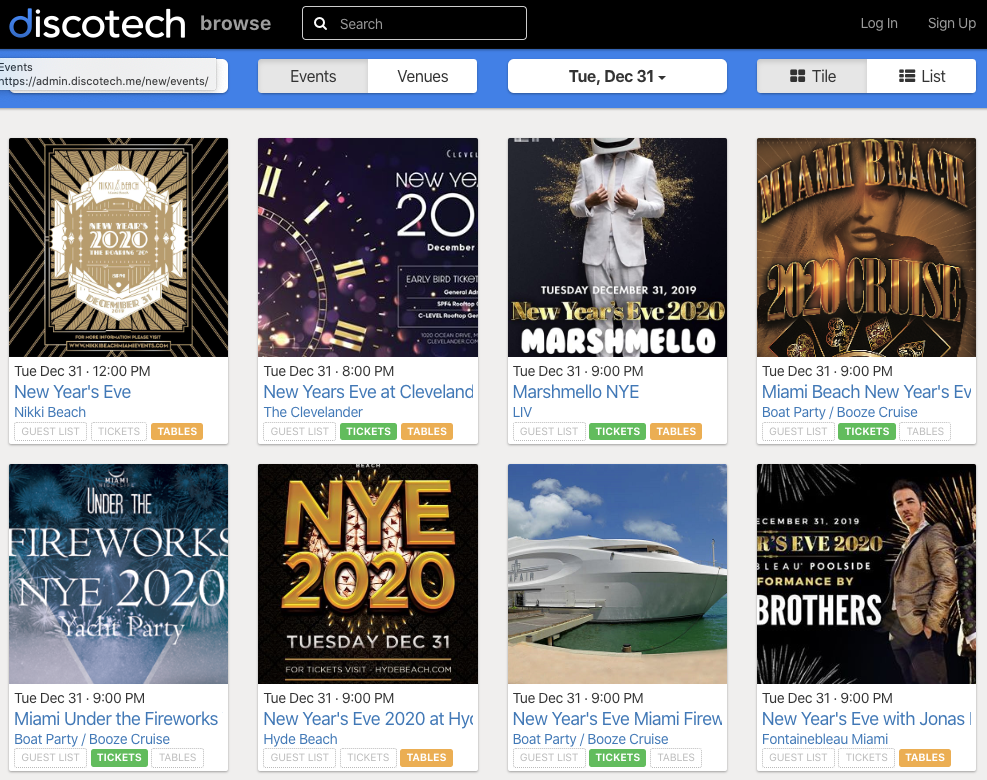 Discotech Images Discotech: The Best Miami Nightlife App - INSOMNIAFM